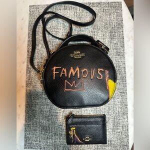 Coach x Jean-Michel Basquiat Canteen Crossbody Bag with Card Case